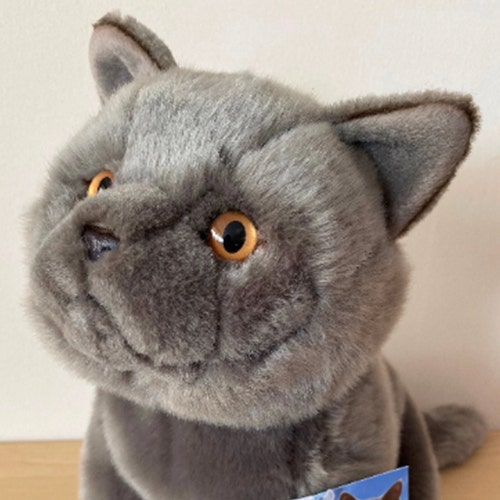 realistic plush cats