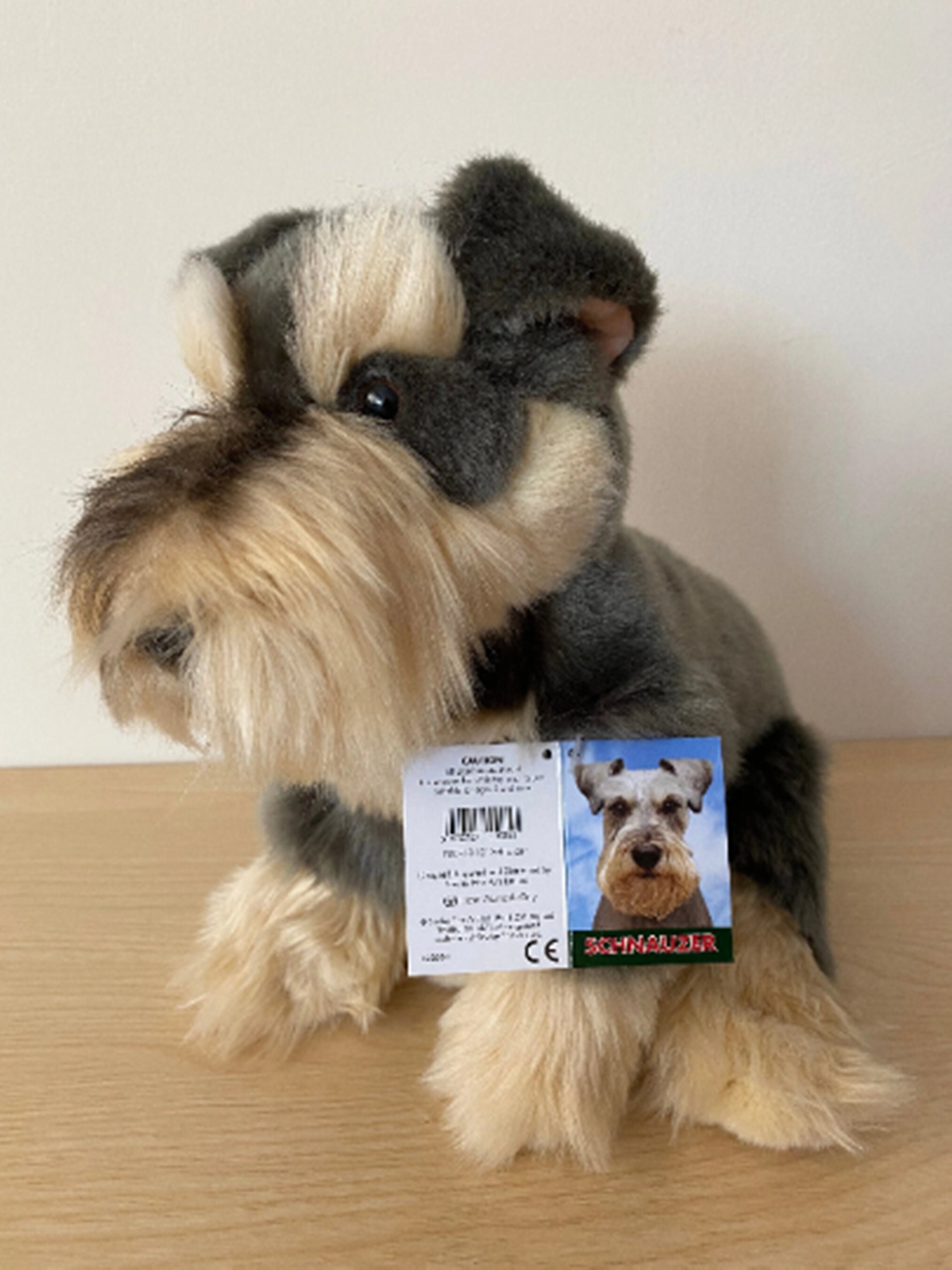 schnauzer cuddly toy