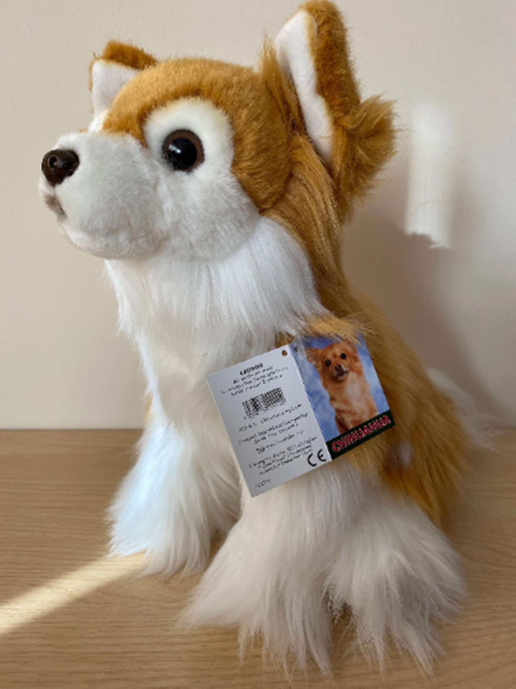 MADE TO ORDER . Chihuahua realistic plush toy . stuffed djg