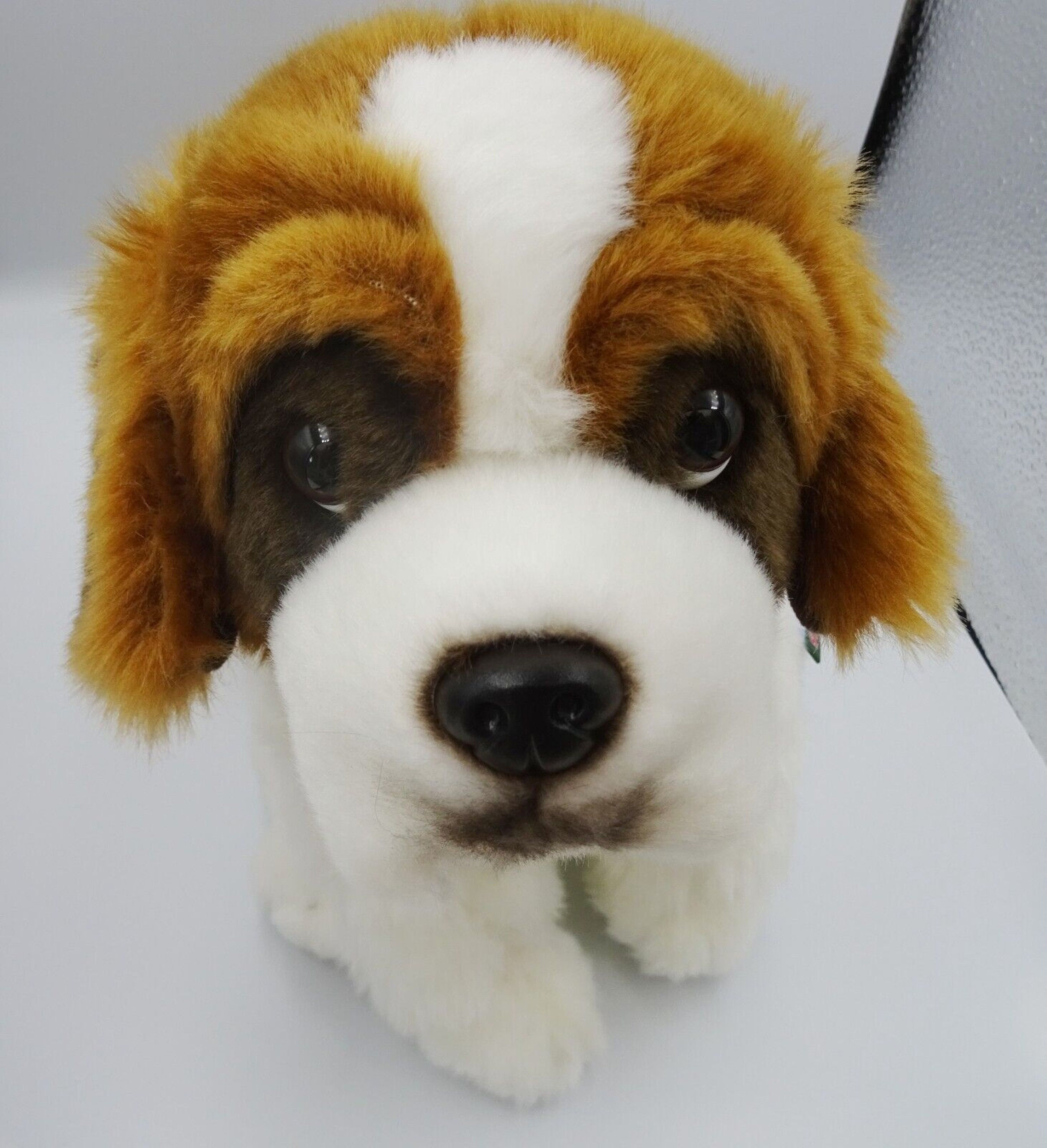st bernard stuffed dog