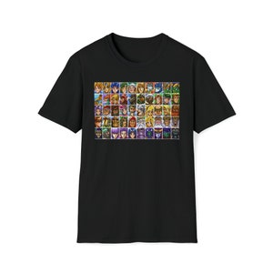 Shining Team 2 Retratos Retro Camiseta