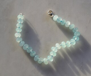 Orecchini Donna In Argento 925 Con Pietra Di Luna MATERIA, Tondi 9mm, Veri Cabochon, Regalo Con Scatola