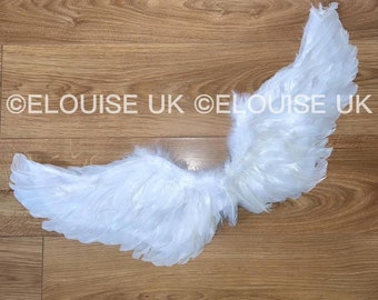 White Angel Wings Halloween Wings White Angel Wings Costume Halloween Accessories Fancy Dress Wings Halloween Outfit Halloween Costume