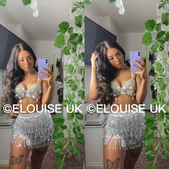 Festival Two Piece Festival Co Ord Sequin Two Piece Sequin Co Ord