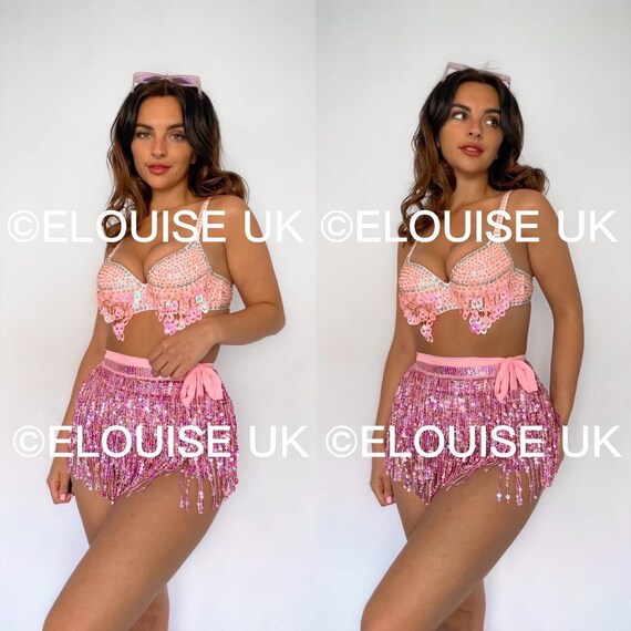 Baby pink hotsell festival outfit