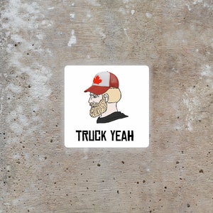 Yes Chad Meme Sticker - Liberty Maniacs