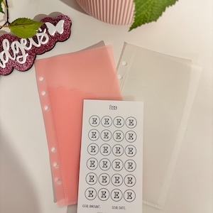 A6 Etsy Savings challenge tracker, Re usable savings challenge