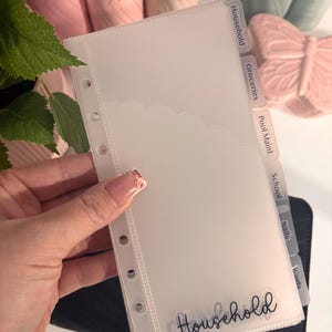 Buste A6/Personal Original personalizzate con doppia tasca - Set da 6