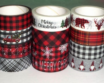 Christmas Washi Tape - Etsy