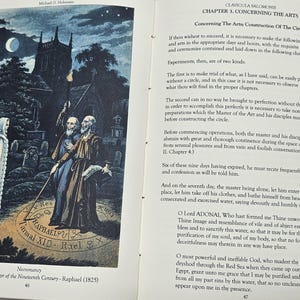 Greater and Lesser Keys Of Solomon GOETIA Demon Leather Bound Grimoire Rare Book image 13