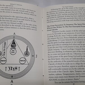 Leather Book Grand Grimoire 1st Edition Numbered Limited Signed Leather-Bound Red Dragon image 8