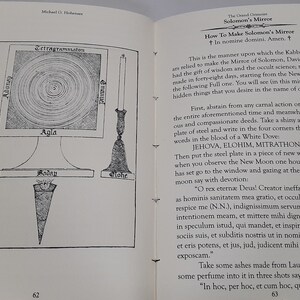 Leather Book Grand Grimoire 1st Edition Numbered Limited Signed Leather-Bound Red Dragon image 10