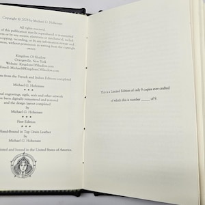 Grimorium Verum: Leather Bound 1st Edition Grimoire, Devil Demon Occult Book 6 image 7