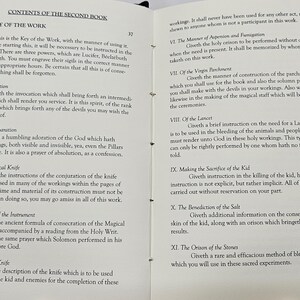 Grimorium Verum: Leather Bound 1st Edition Grimoire, Devil Demon Occult Book 6 image 9