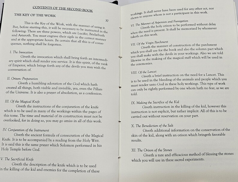 Grimorium Verum: Leather Bound 1st Edition Grimoire, Devil Demon Occult Book 6 image 9