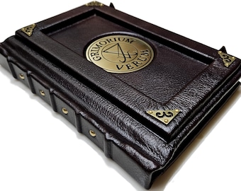 Grimorium Verum: Leather Bound 1st Edition Grimoire, Devil Demon Occult Book 5