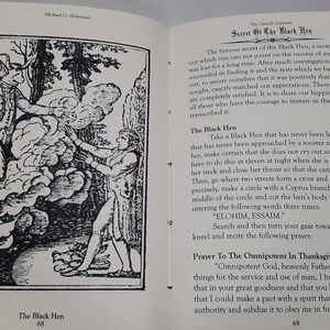 Leather Book Grand Grimoire 1st Edition Numbered Limited Signed Leather-Bound Red Dragon image 11