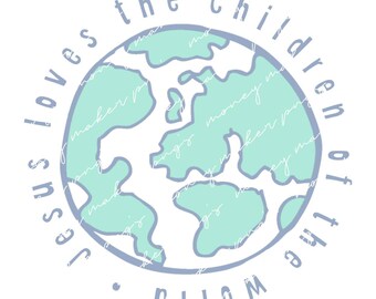 Jesús ama a los niños del mundo png, Biblia png para niños, Diseño de niños religiosos, Inspiración png, Jesús Dios