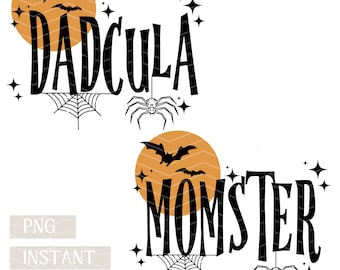 Momster PNG Dadcula PNG Halloween Clipart camiseta gráfica, linda camisa de mamá aterradora, sublimación de imágenes prediseñadas de Halloween PNG, descarga instantánea, pod
