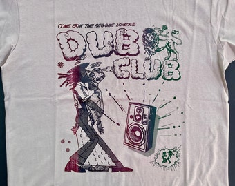 Dub Club T-Shirt "Lovers Rock" Darker Ink (Large)