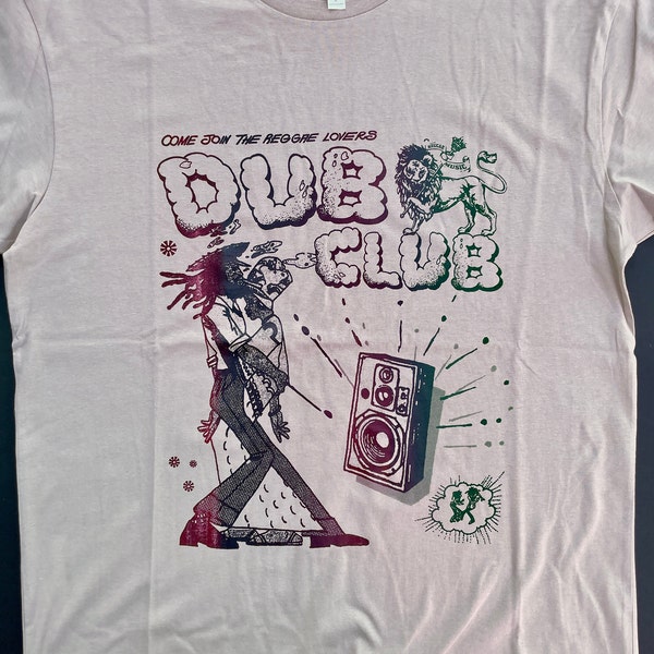 Dub Club T-Shirt "Lovers Rock" Darker Ink (Large)