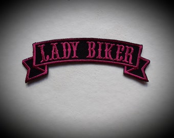 Lady Rider Wings Feathers Embroidered Biker Patch Large FREE SHIP Lady Rider Wings Feathers Embroidered Biker Patch Large FREE SHIP