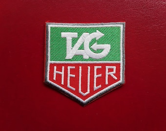 Tag Heuer watches iron Badge Embroidered Iron On/Sew On Patch 