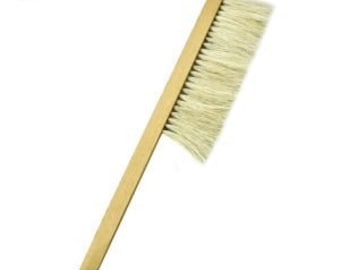 Brush, double rows horsehair