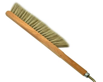 Brush, double rows horsehair with nail puller