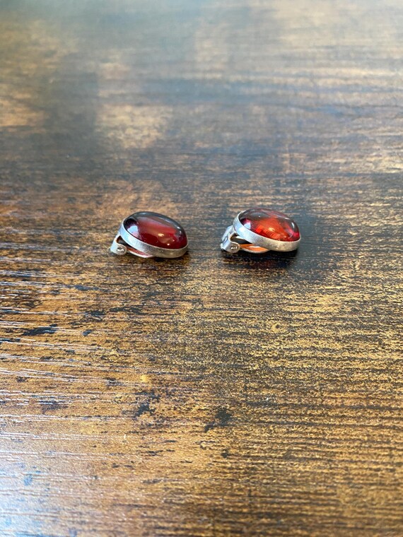 925 Solid Pure Sterling Silver Cherry Baltic Ambe… - image 3