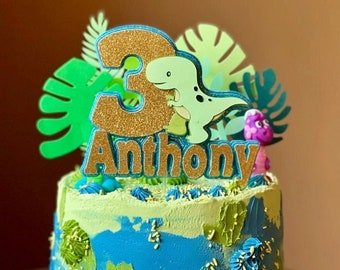 Purple Dinosaur Cake - Etsy Purple Dinosaur Cake - Etsy