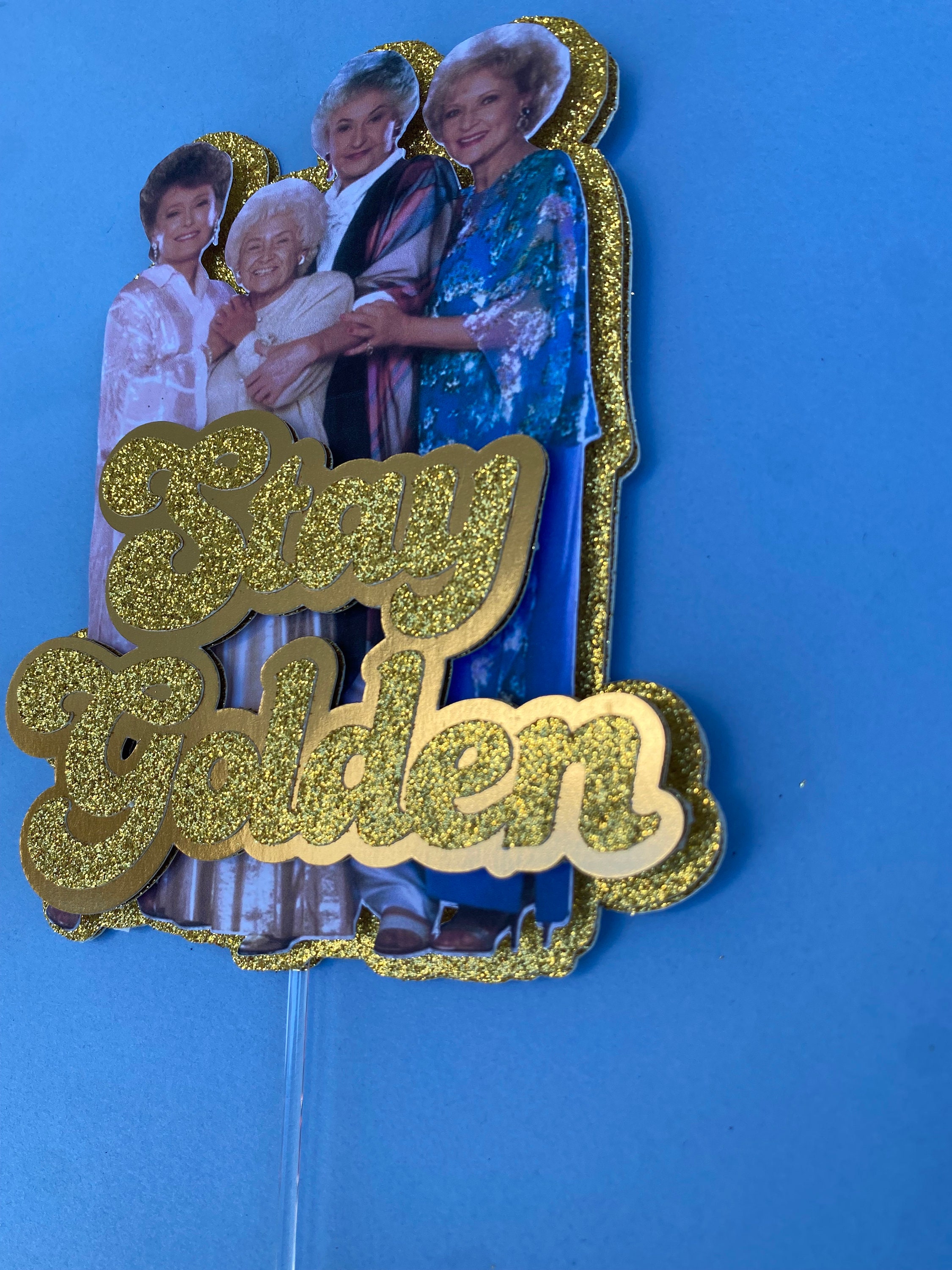Personalized Golden Girls Cake Topper for Any Occasion Etsy