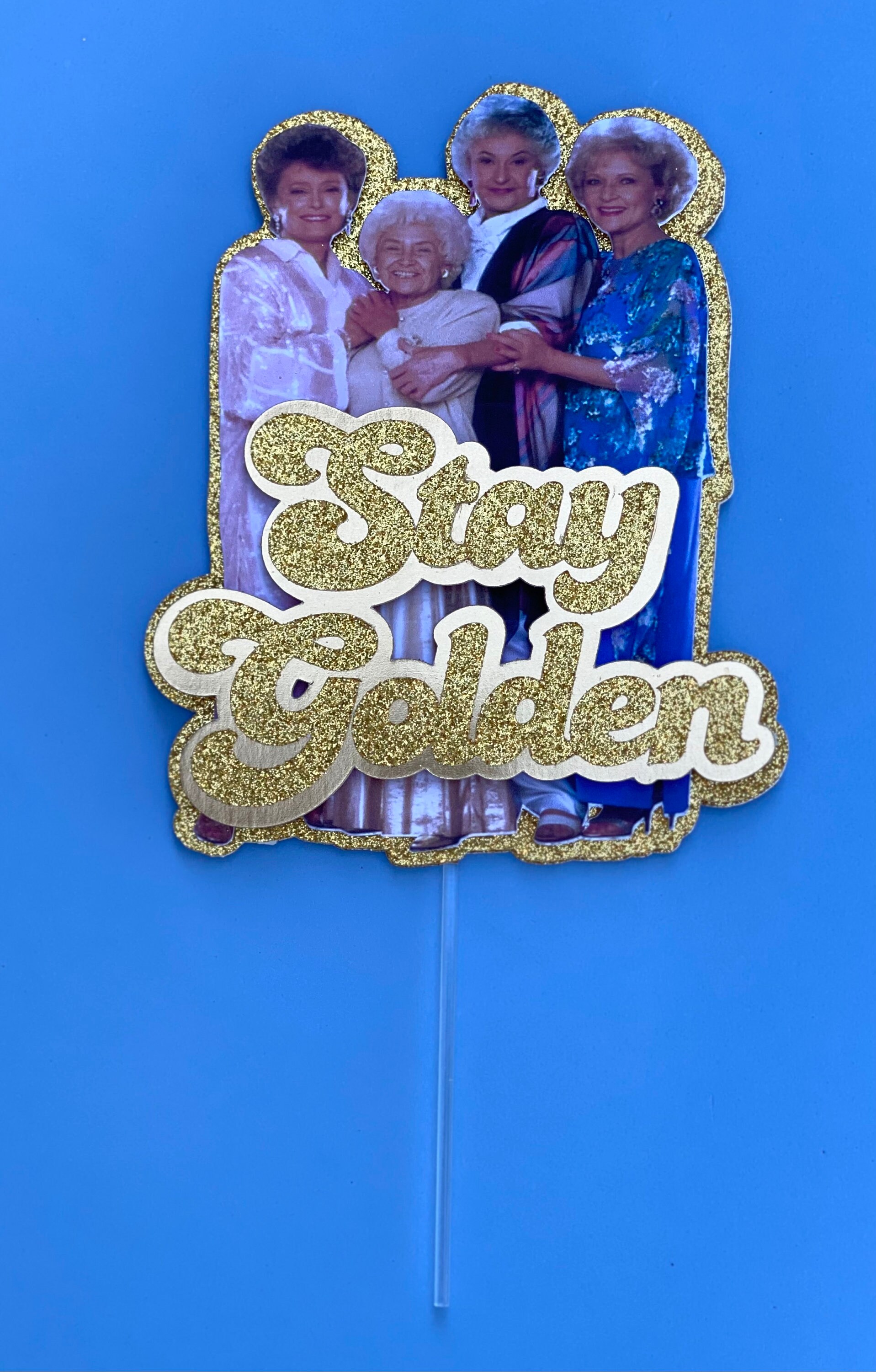 Personalized Golden Girls Cake Topper for Any Occasion Etsy