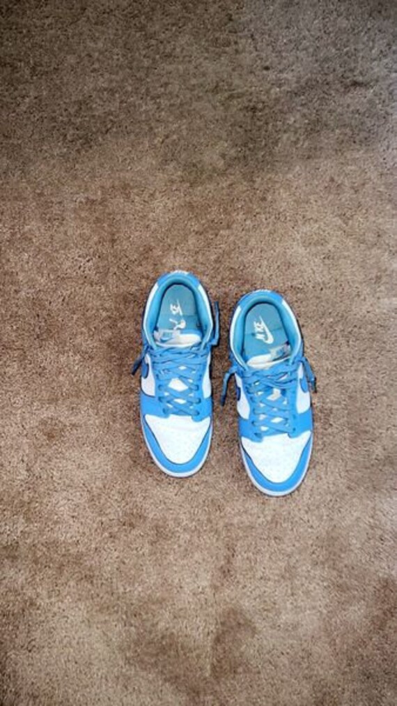 UNC NIKE dunk lows - image 4