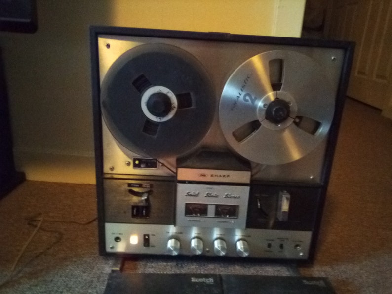 Vintage Sharp Tape Recorder. - Etsy