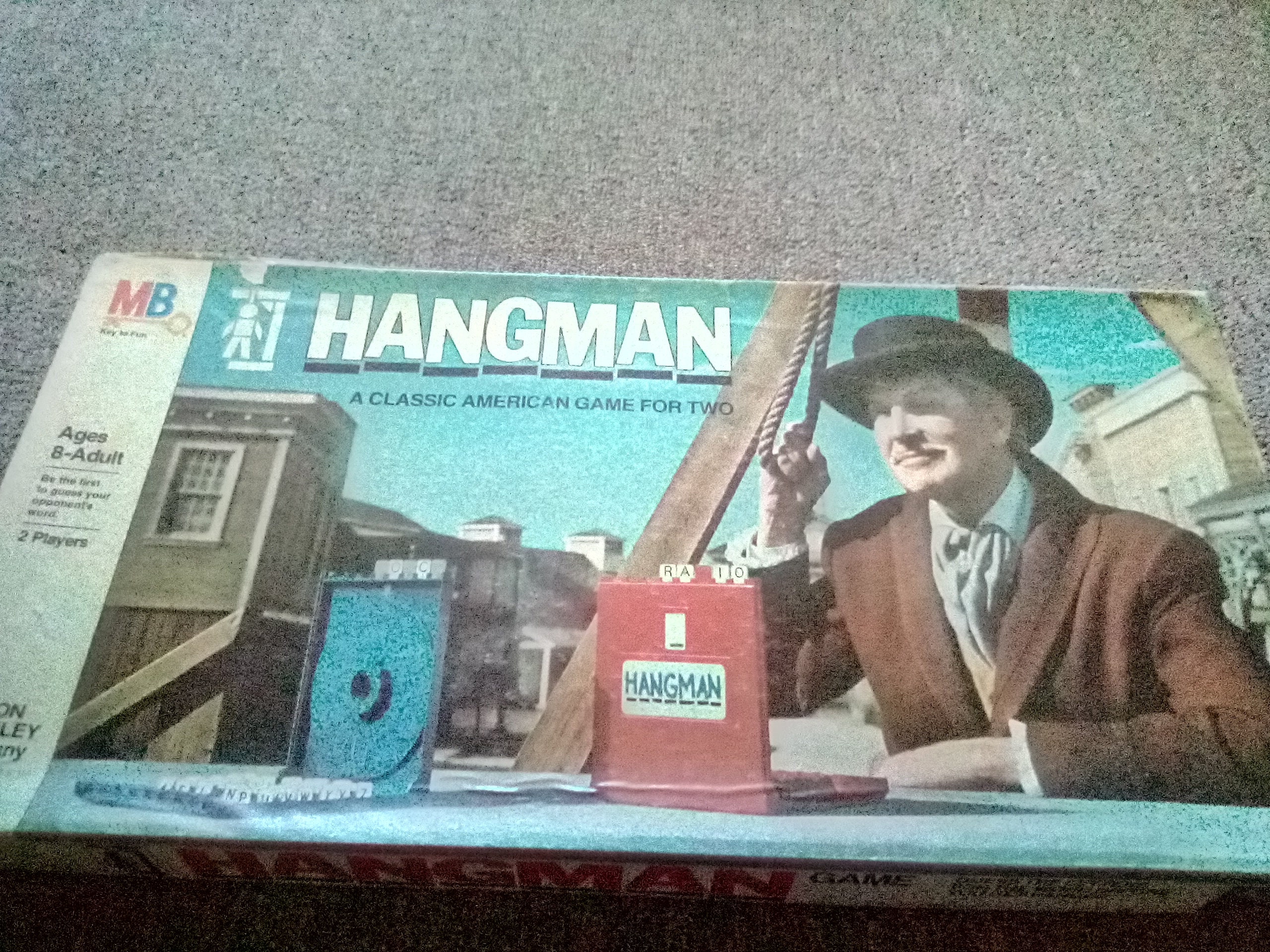 Vintage HANGMAN A Classic American Game for Two Complete