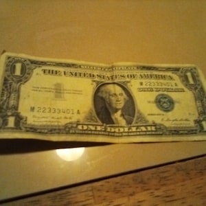 1957-A 1 DOLLAR Silver Certificate