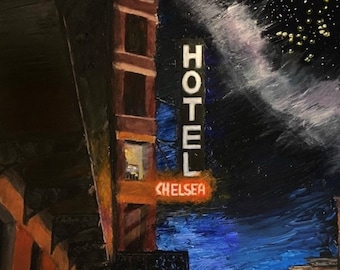 Chelsea Hotel No.3 - Giclée Canvas Print