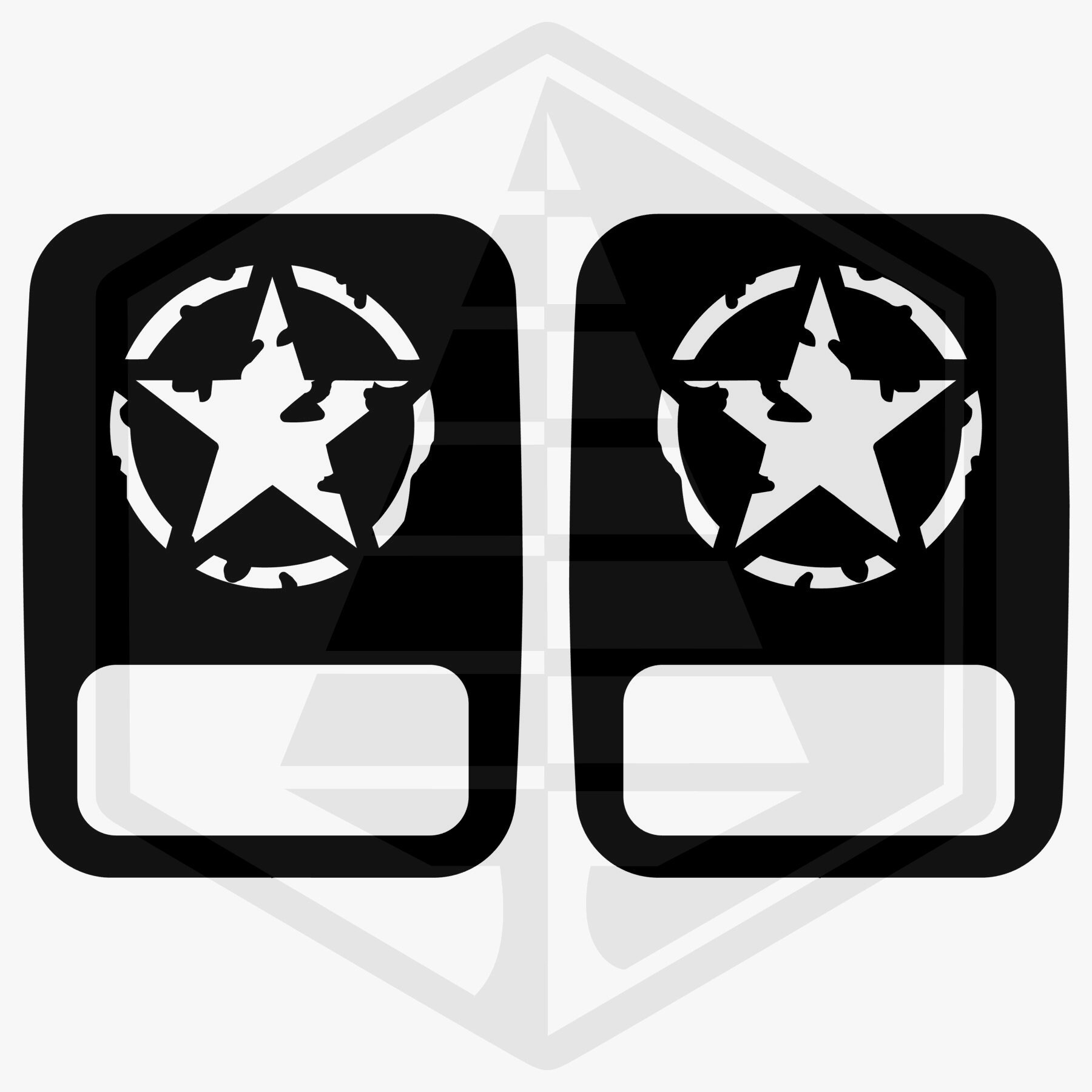 Rücklichtabdeckungen für Jeep Gladiator 2020-Present Halogen Distressed Star Army