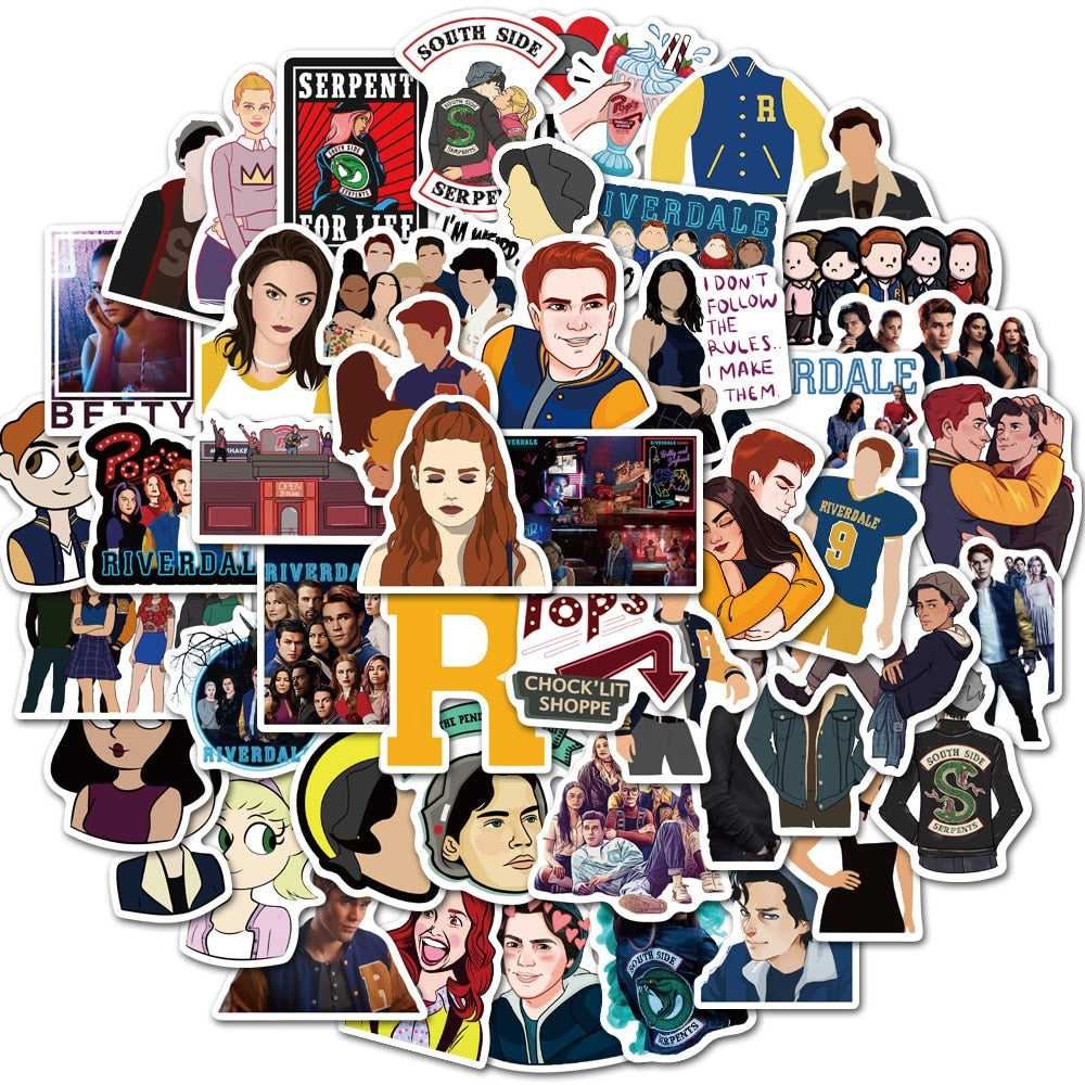 riverdale stickers etsy
