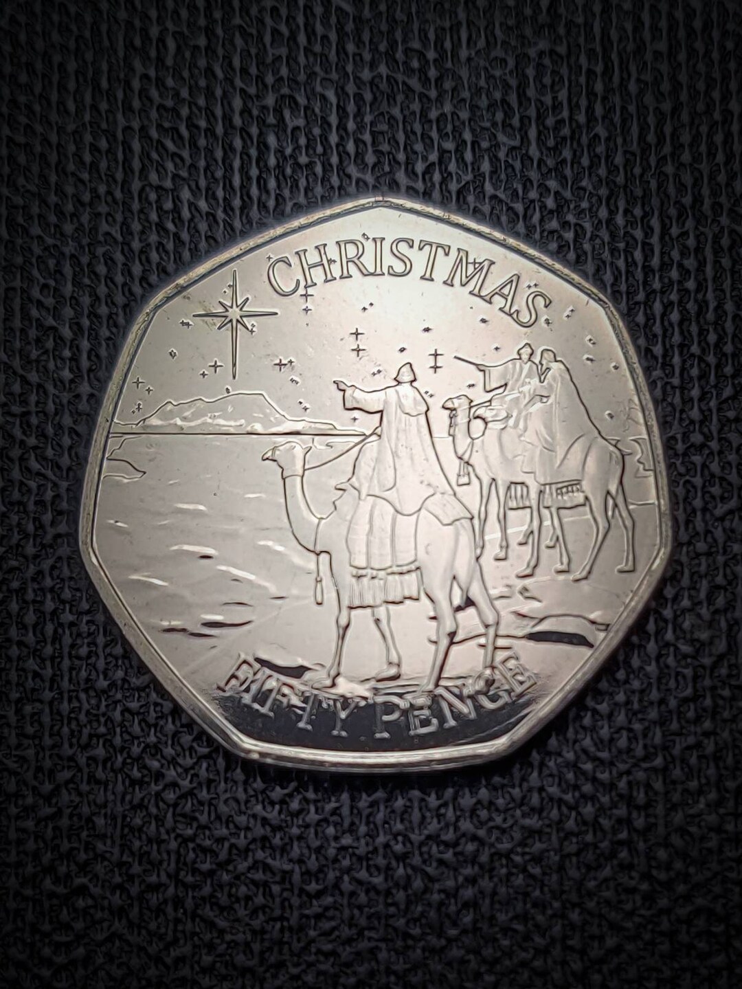 Stunning Christmas 50p Coin Featuring Three Wise Men Etsy UK