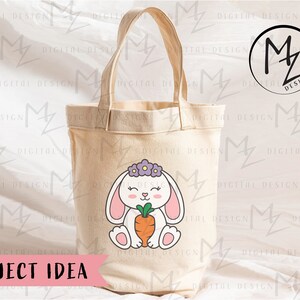 Easter Bunny SVG Bundle Cute Rabbit Easter Eggs Layered Cut File for ...