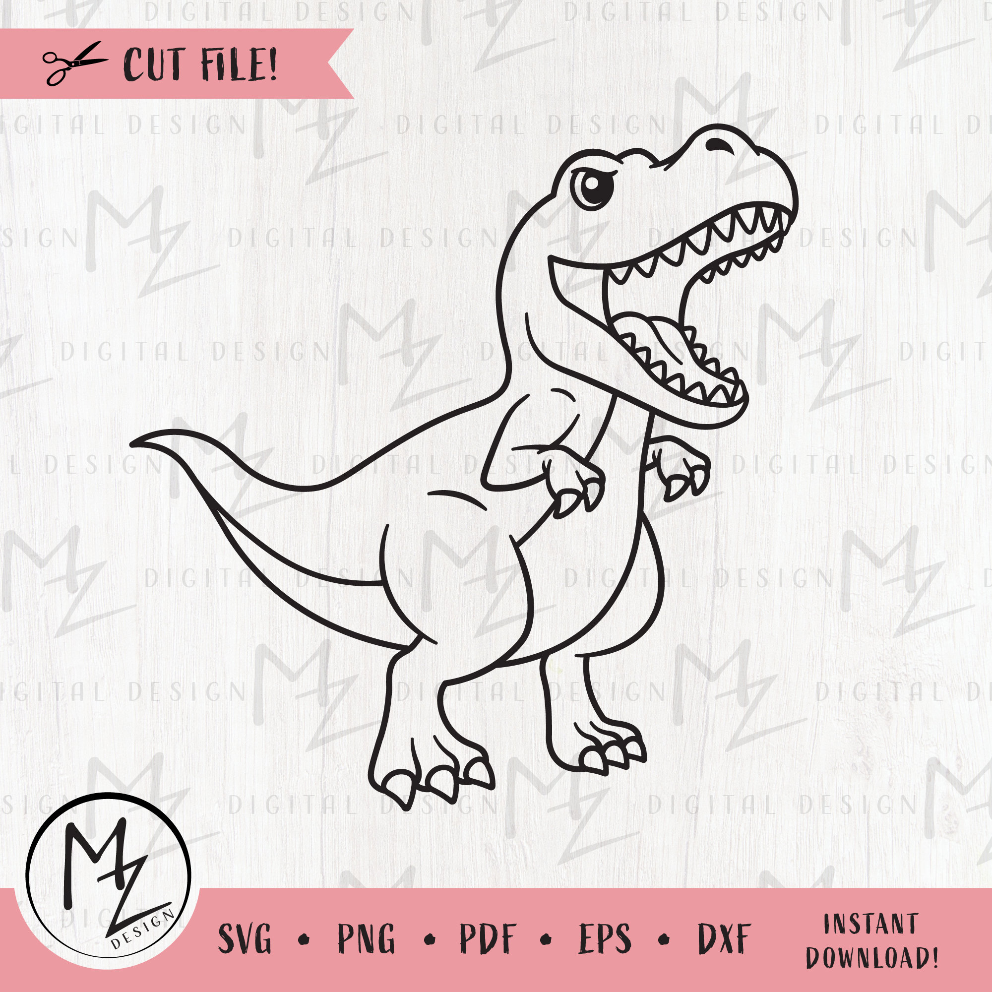 T Rex Svg T Rex Scratch Svg Dinosaur Svg Tyrannosaurus Rex -  Israel