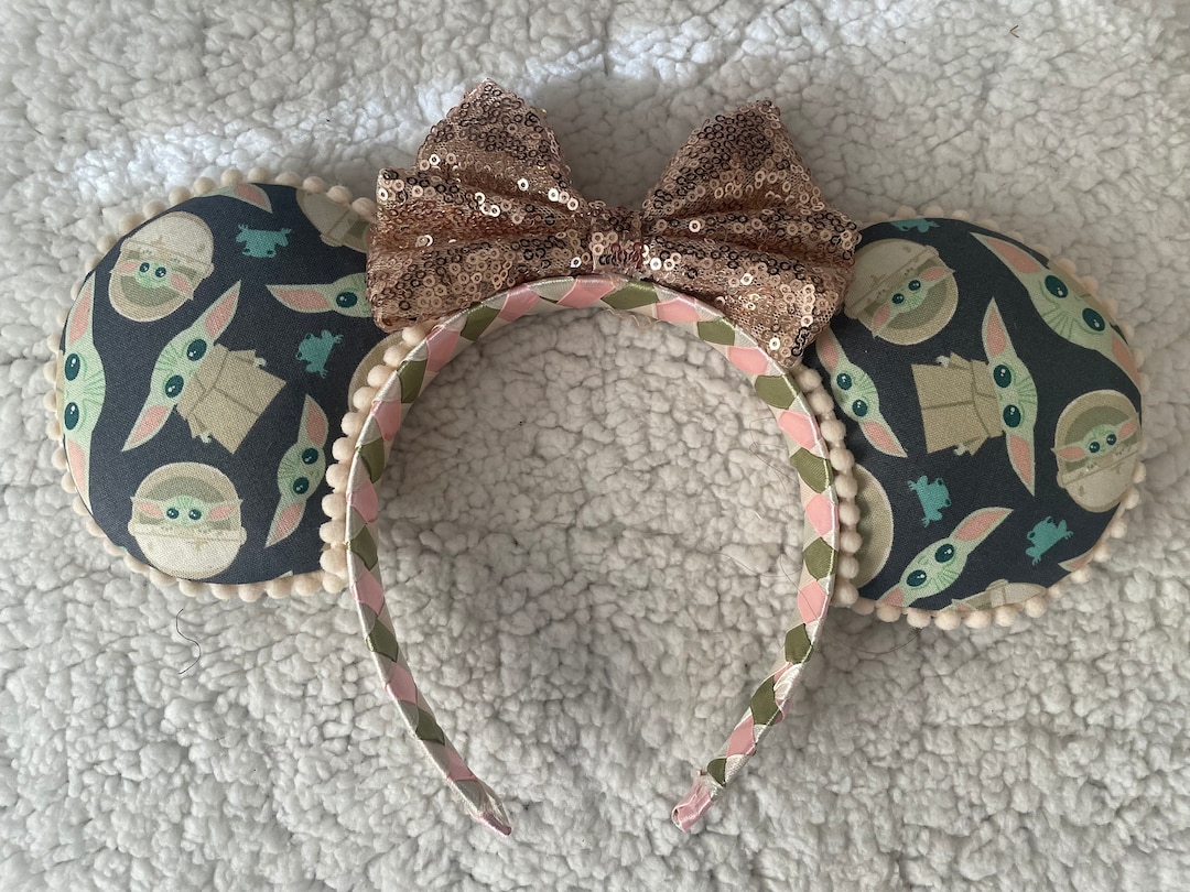 Baby Yoda Disney Ears Etsy