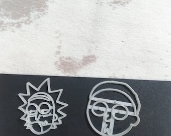 Rick and Morty cookie cutters - Adjustable
