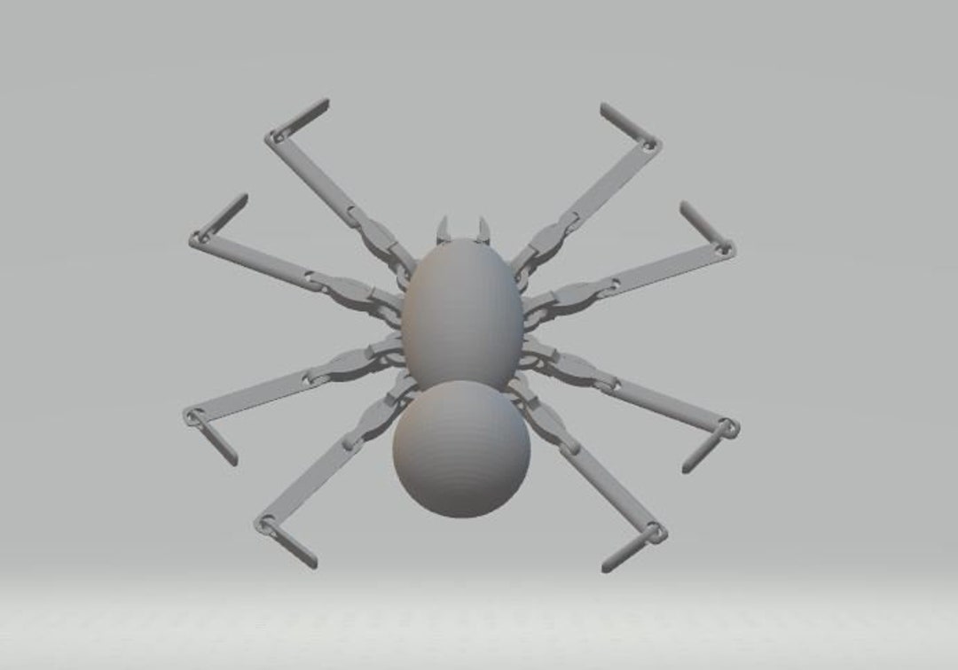 Articulated Spider for 3d Printing , Stl File Etsy