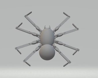 Araignée articulée pour impression 3D, fichier stl