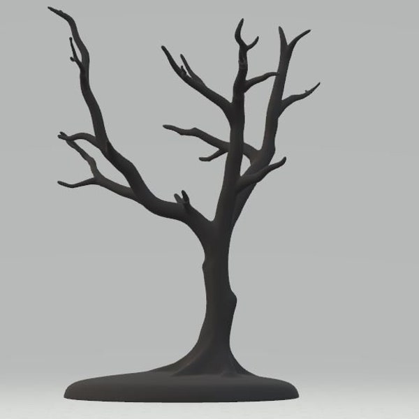 jewelry tree maple stl file , decoration