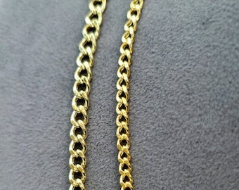 Real 10k Gold Chain Cuban Curb Link 10mm 18 In - 30 Inch Mens Solid 10 – GBJ - Foto 8