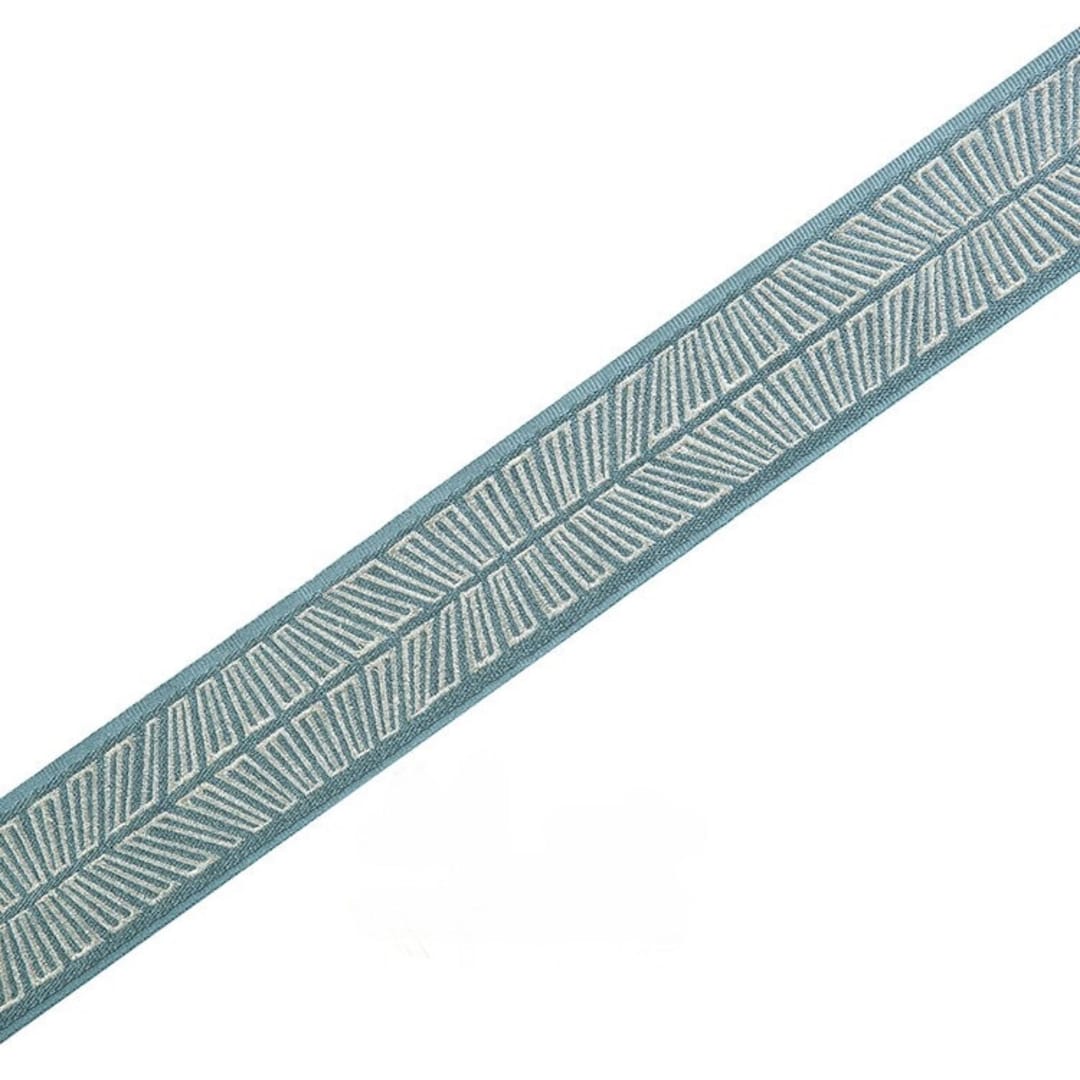 Embroidered 2 Inches Decorative Trim for Drapery, Curtain Tapes ...